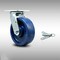 Service Caster 6 Inch SS Solid Poly Swivel Caster with Roller Bearing and Swivel Lock SCC SCC-SS30S620-SPUR-BSL - alternate 1